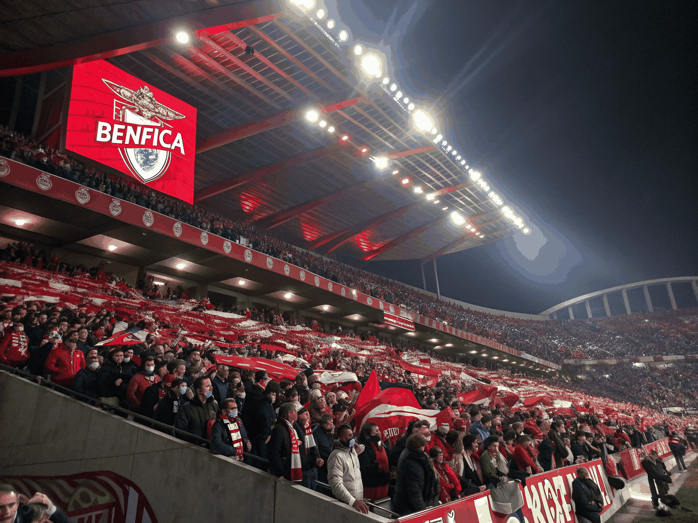 Beşiktaş Benfica maçı tribünü işaret dili sessiz tezahürat belgesi