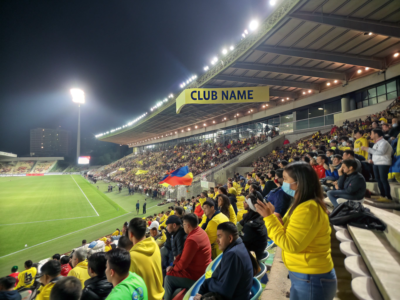 Fenerbahçe Okul Açık tribünü 3 boyutlu liman temalı tifo koreografisi