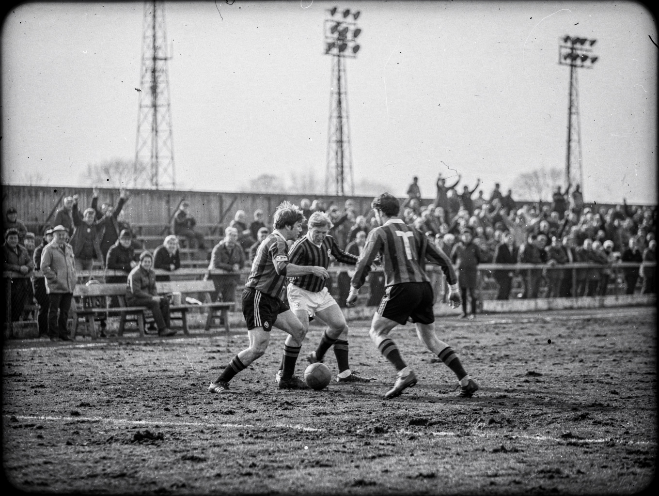 Tarihi derbi karşılaşması belge fotoğrafı