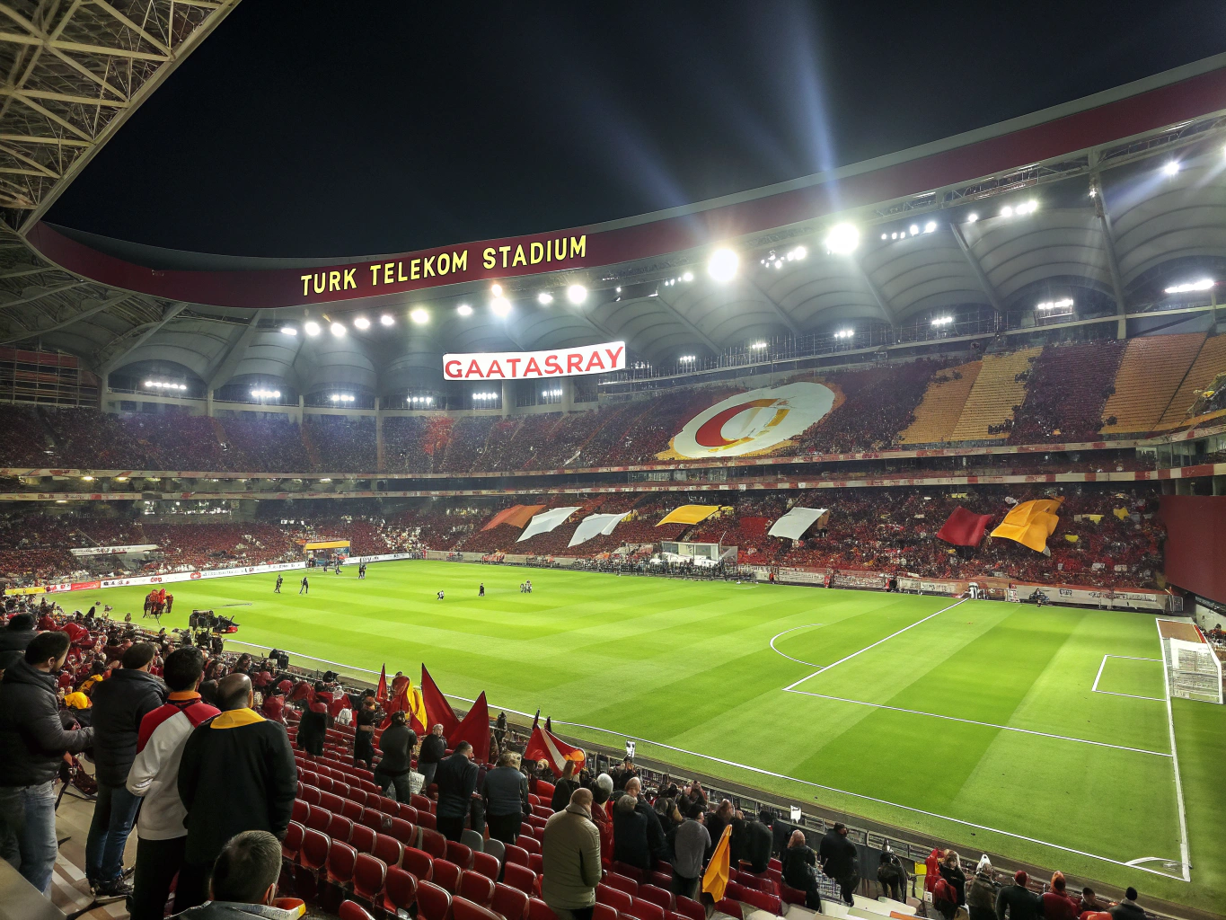 Türk futbol tribünleri tarihi koreografi arşivi
